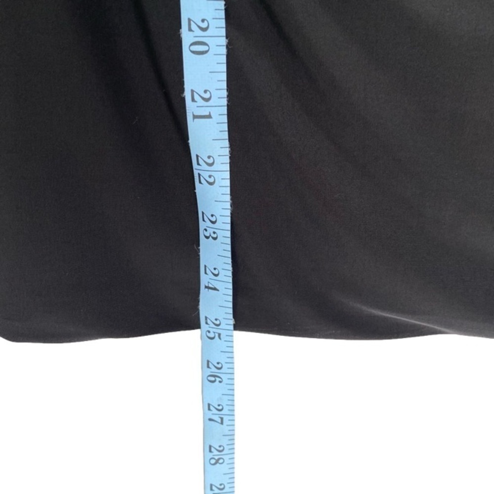 WHITE HOUSE/BLACK MARKET Sleeveless Top Lightweight Black Womens Size M - Picture 8 of 11
